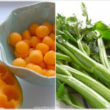 Blog-Event Melone - Charentais-Bleichsellerie-Salat