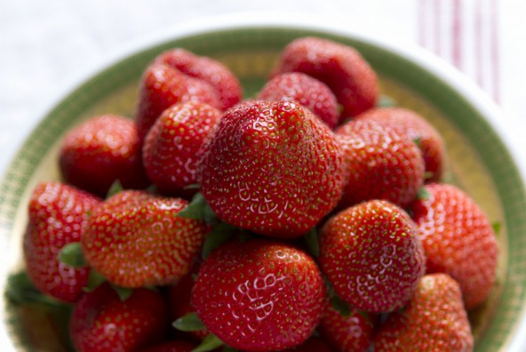 Früchte der Saison hübsch verpackt - Erdbeer-Rhabarber-Empanadas