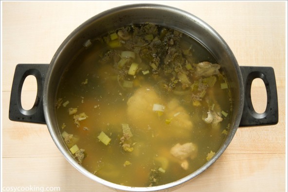 1. Wahl - Hühnersuppe mit Galgant nach Johanna Maier